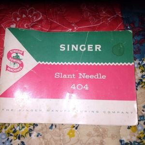 Singer sewing machine